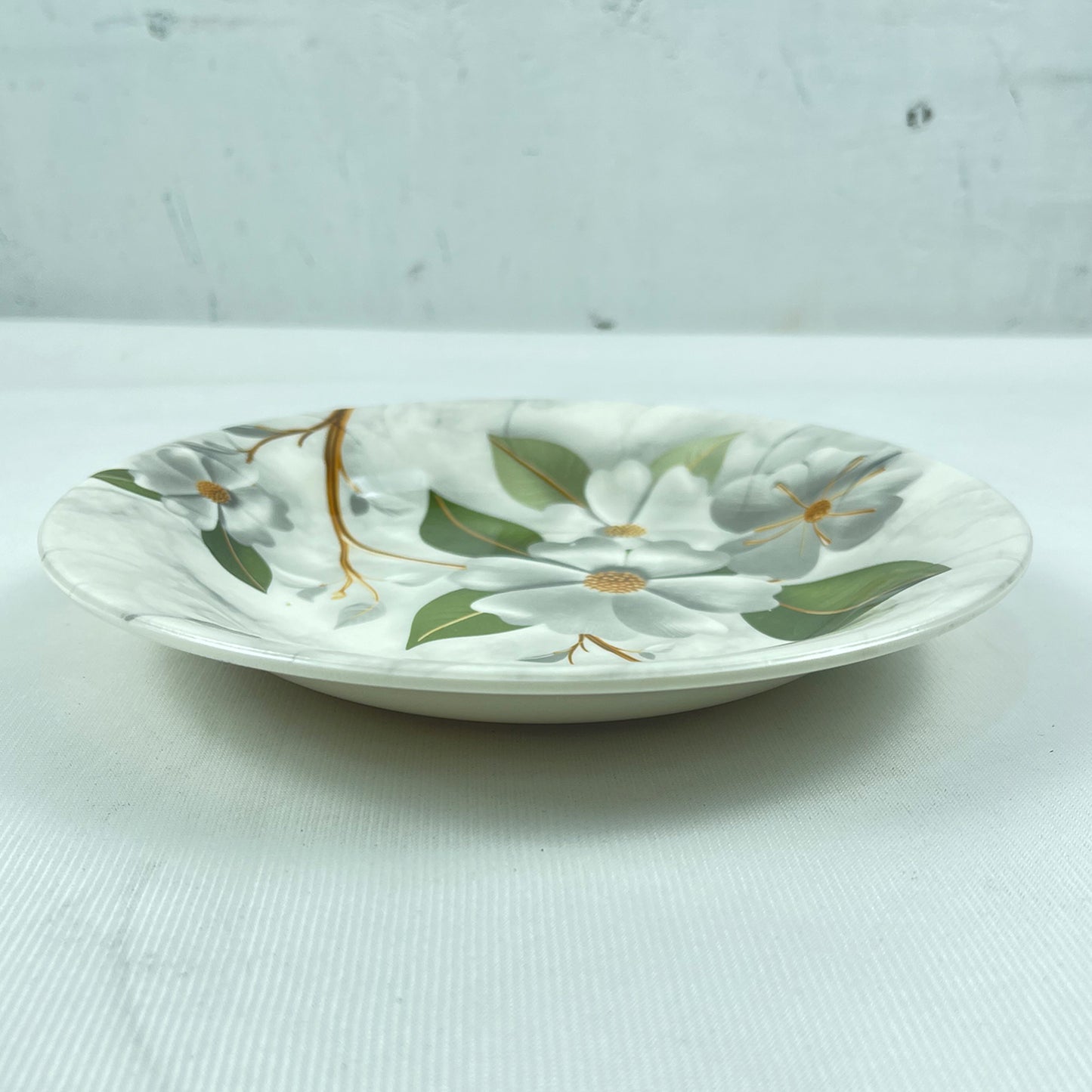 Double Glazed Round Small Rice Plates - D3