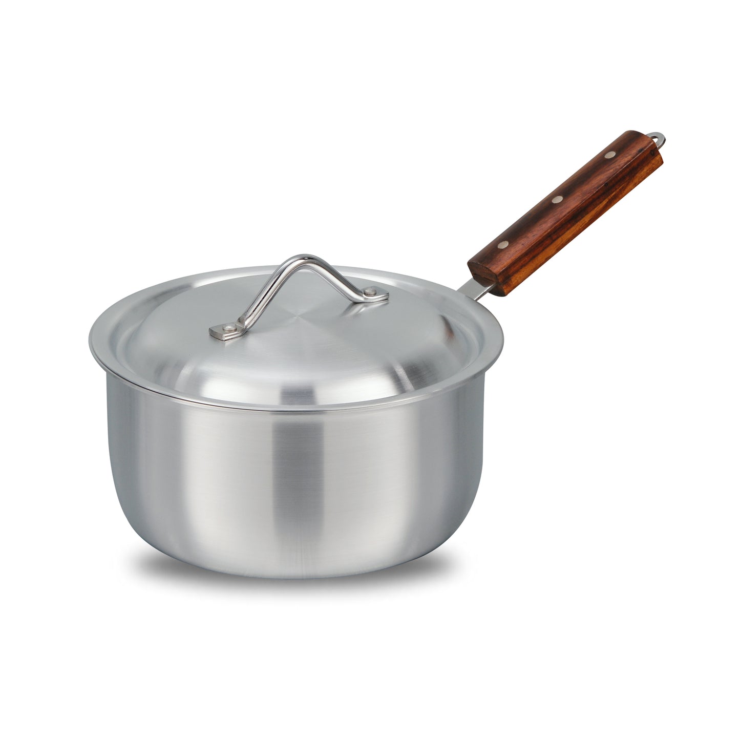 Metal Finish Aluminum Saucepan