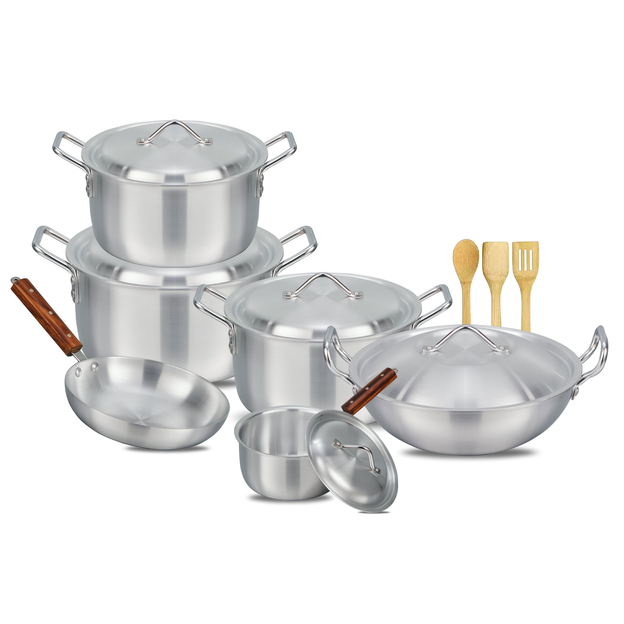 15 Pieces Metal Finish Aluminum Ajwa Family Gift Set