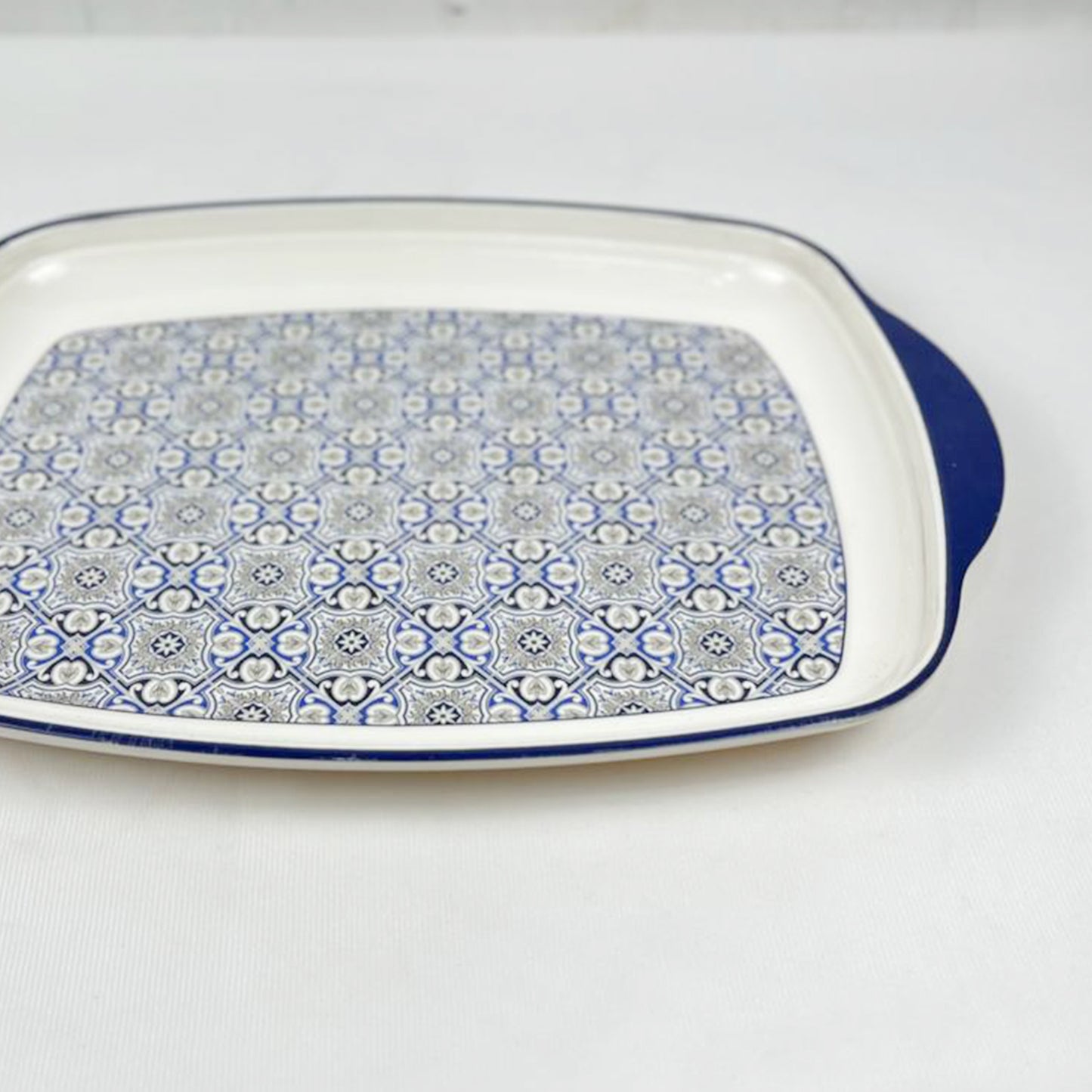 Set of 2 Double Glazed Rectangle Rice Tray - R2
