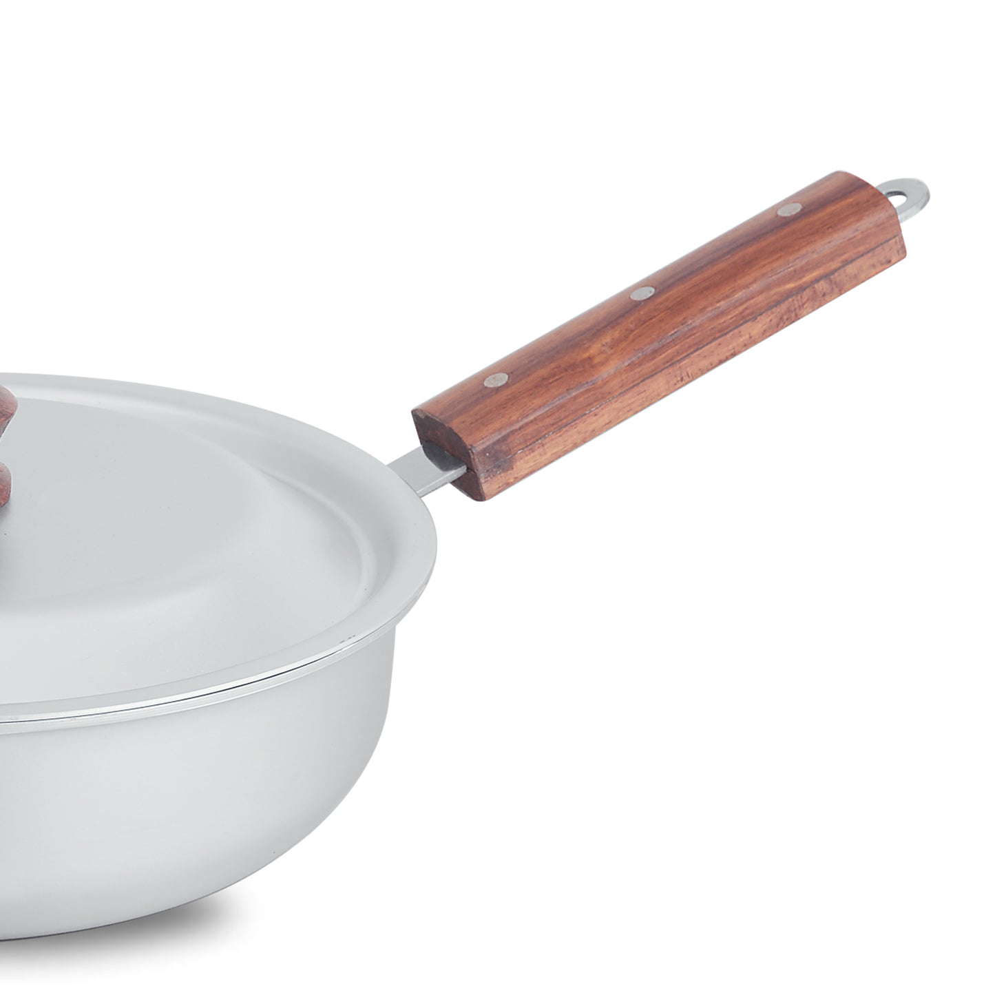 Anodized Aluminum Fry Pan with Lid (Salvano)