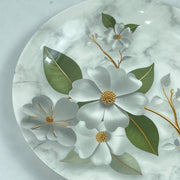 Double Glazed Round Small Rice Plates - D3