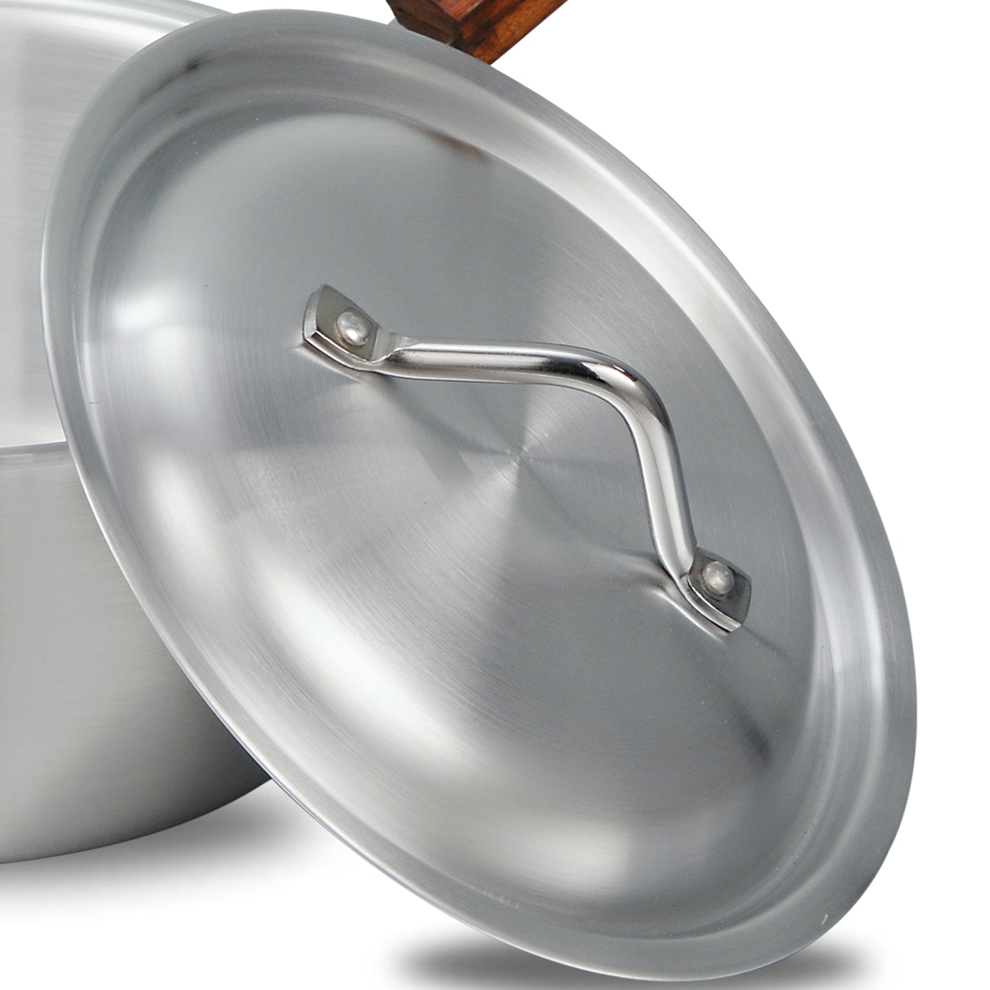 Metal Finish Aluminum Saucepan