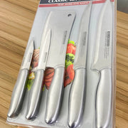 5-Piece 100% Stainless Steel Classic Kitchen Knife Set