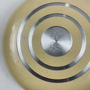 Non Stick Marble Coating Classic Fry Pan - Beige