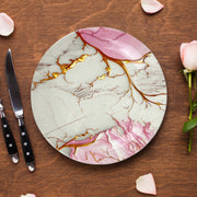Double Glazed Round Large Rice Plates - D2