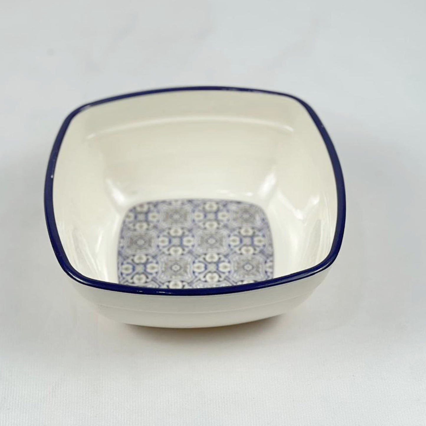 Double Glazed Rectangle Curry Bowl with Lid & Small Soup Bowl Set - R2