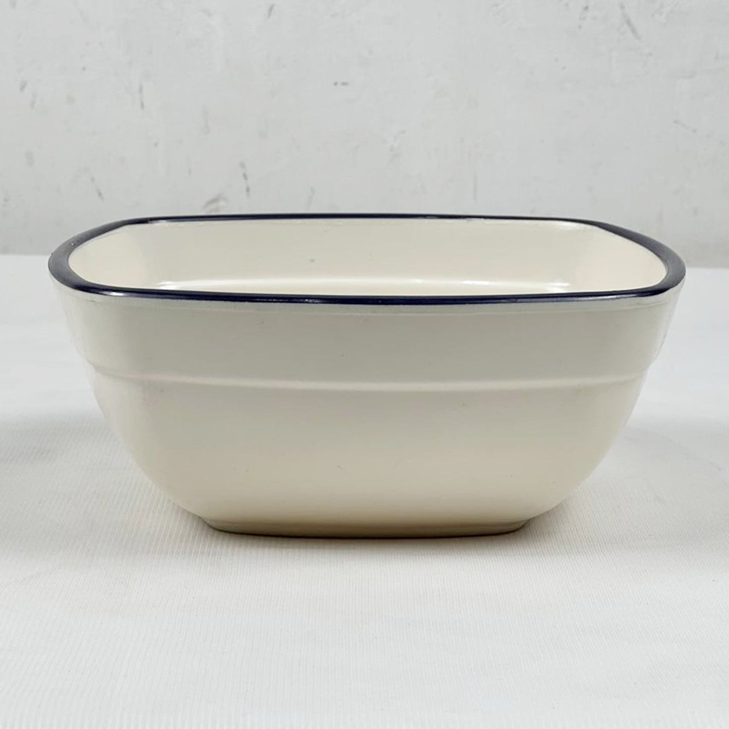 Double Glazed Rectangle Curry Bowl with Lid & Small Soup Bowl Set - R2