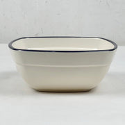 Double Glazed Rectangle Curry Bowl with Lid & Small Soup Bowl Set - R2