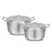 04 Pieces Aluminum Supreme Casserole Set - 44 to 47 cm